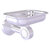 Allied Brass Pacific Beach Collection Wall Mounted Soap Dish Holder with Smooth Accents in Satin Chrome
