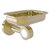 Allied Brass Pacific Beach Collection Wall Mounted Soap Dish Holder with Smooth Accents in Unlacquered Brass