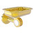 Allied Brass Pacific Beach Collection Wall Mounted Soap Dish Holder with Dotted Accents in Polished Brass