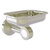 Allied Brass Pacific Beach Collection Wall Mounted Soap Dish Holder with Grooved Accents in Polished Nickel