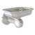 Allied Brass Pacific Beach Collection Wall Mounted Soap Dish Holder with Grooved Accents in Satin Nickel