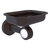 Allied Brass Pacific Beach Collection Wall Mounted Soap Dish Holder with Grooved Accents in Venetian Bronze