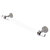 Allied Brass Pacific Beach Collection 18'' Towel Bar with Smooth Accents in Satin Nickel