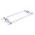 Allied Brass Pacific Beach Collection 18'' Back to Back Shower Door Towel Bar with Smooth Accents in Polished Chrome