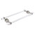 Allied Brass Pacific Beach Collection 18'' Back to Back Shower Door Towel Bar with Smooth Accents in Satin Nickel