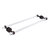 Allied Brass Pacific Beach Collection 24'' Back to Back Shower Door Towel Bar with Smooth Accents in Venetian Bronze