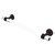 Allied Brass Pacific Beach Collection 24'' Towel Bar with Dotted Accents in Antique Bronze