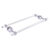 Allied Brass Pacific Beach Collection 18'' Back to Back Shower Door Towel Bar with Dotted Accents in Polished Chrome