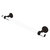 Allied Brass Pacific Beach Collection 18'' Towel Bar with Twisted Accents in Oil Rubbed Bronze