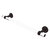 Allied Brass Pacific Beach Collection 24'' Towel Bar with Twisted Accents in Antique Bronze