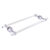 Allied Brass Pacific Beach Collection 18'' Back to Back Shower Door Towel Bar with Twisted Accents in Polished Chrome