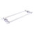 Allied Brass Pacific Beach Collection 24'' Back to Back Shower Door Towel Bar with Twisted Accents in Polished Chrome