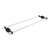 Allied Brass Pacific Beach Collection 30'' Back to Back Shower Door Towel Bar with Twisted Accents in Venetian Bronze