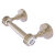 Allied Brass Pacific Grove Collection Two Post Toilet Paper Holder with Dotted Accents in Antique Pewter