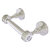 Allied Brass Pacific Grove Collection Two Post Toilet Paper Holder with Dotted Accents in Satin Nickel