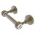 Allied Brass Pacific Grove Collection Two Post Toilet Paper Holder with Grooved Accents in Antique Brass