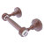 Allied Brass Pacific Grove Collection Two Post Toilet Paper Holder with Grooved Accents in Antique Copper