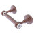 Allied Brass Pacific Grove Collection Two Post Toilet Paper Holder with Twisted Accents in Antique Copper