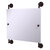 Allied Brass Prestige Regal Collection Landscape Rectangular Frameless Rail Mounted Mirror in Antique Bronze