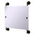Allied Brass Prestige Regal Collection Landscape Rectangular Frameless Rail Mounted Mirror in Oil Rubbed Bronze