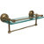 16'' Shelves with Brushed Bronze and Towel Bar