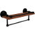 16'' Shelves with Matte Black and Towel Bar