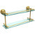 22'' Shelves with Polished Brass 