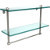 16'' Shelves with Polished Nickel and Towel Bar Hardware