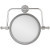 4x Magnification, Polished Chrome Mirror