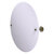 Allied Brass Sag Harbor Collection Frameless Round Tilt Mirror with Beveled Edge in Antique Brass