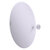 Allied Brass Sag Harbor Collection Frameless Round Tilt Mirror with Beveled Edge in Satin Chrome
