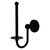 Allied Brass Shadwell Collection Upright Toilet Tissue Holder in Matte Black