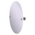 Allied Brass Shadwell Collection Frameless Oval Tilt Mirror with Beveled Edge in Antique Brass