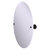 Allied Brass Shadwell Collection Frameless Oval Tilt Mirror with Beveled Edge in Oil Rubbed Bronze