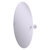 Allied Brass Shadwell Collection Frameless Oval Tilt Mirror with Beveled Edge in Polished Chrome
