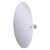 Allied Brass Shadwell Collection Frameless Oval Tilt Mirror with Beveled Edge in Polished Nickel