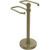 Antique Brass Towel Holder with Smooth Detailing