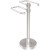 Polished Chrome Towel Holder with Dotted Detailing