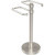 Polished Nickel Towel Holder with Groovy Detailing