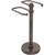 Venetian Bronze Towel Holder with Twisted Detailing