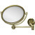 4x Magnification, Smooth Texture, Satin Brass Mirror