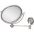 3x Magnification, Dotted Texture, Satin Chrome Mirror