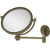 5x Magnification, Groovy Texture, Antique Brass Mirror
