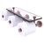 Allied Brass Waverly Place Collection Horizontal Reserve 3-Roll Toilet Paper Holder with Glass Shelf in Antique Copper