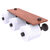 Allied Brass Waverly Place Collection Horizontal Reserve 3-Roll Toilet Paper Holder with Wood Shelf in Venetian Bronze