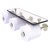 Allied Brass Waverly Place Collection Horizontal Reserve 3-Roll Toilet Paper Holder with Glass Shelf in Polished Nickel