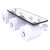 Allied Brass Waverly Place Collection Horizontal Reserve 3-Roll Toilet Paper Holder with Glass Shelf in Satin Chrome