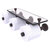 Allied Brass Waverly Place Collection Horizontal Reserve 3-Roll Toilet Paper Holder with Glass Shelf in Venetian Bronze