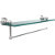 16'' Shelves with Satin Chrome and Paper Towel Roll Holder Hardware