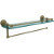 16'' Shelves with Antique Brass and Paper Towel Roll Holder Hardware